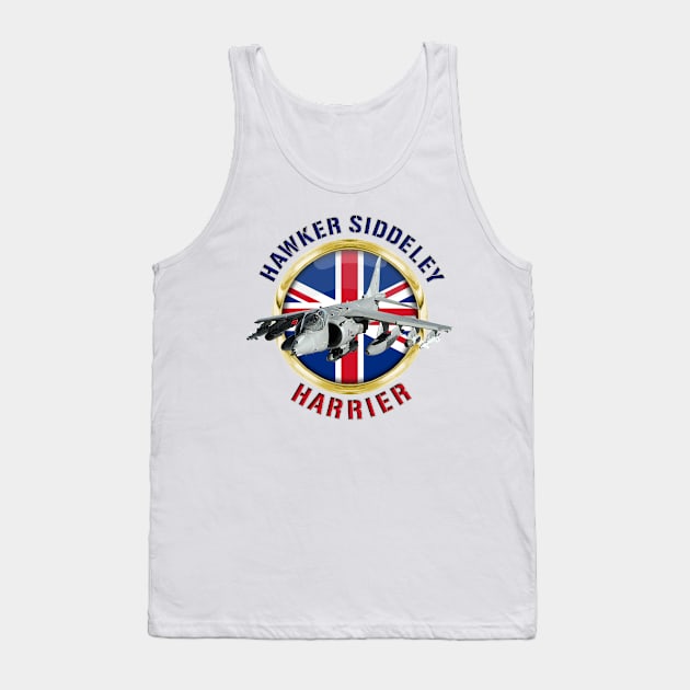 RAF Hawker Siddeley Harrier Tank Top by MilMerchant